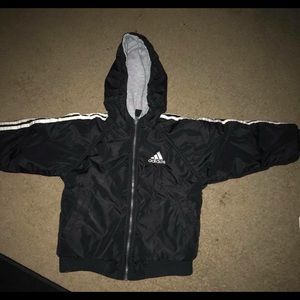 Toddler adidas coat